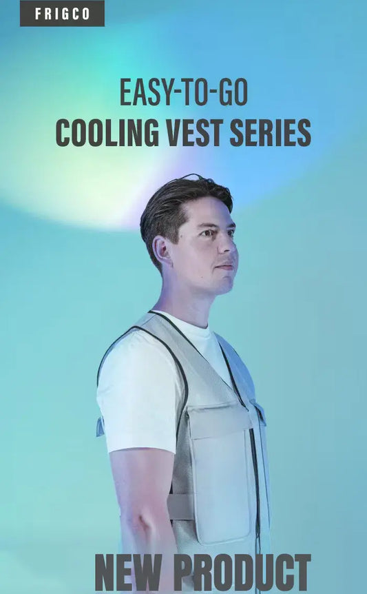 FRIGCO Cooling Vest – Battery-Free, Adjustable Temperature Cooling Wear for Outdoor Work & High Heat Environments