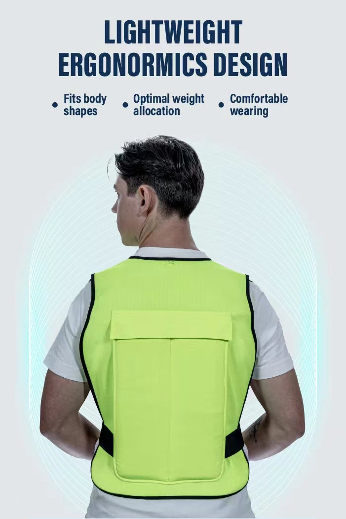 FRIGCO Cooling Vest – Battery-Free, Adjustable Temperature Cooling Wear for Outdoor Work & High Heat Environments